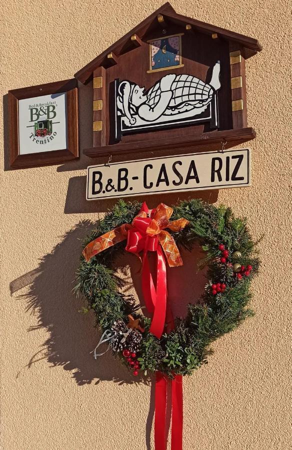 B&B Casa Riz Castello-Molina di Fiemme ภายนอก รูปภาพ