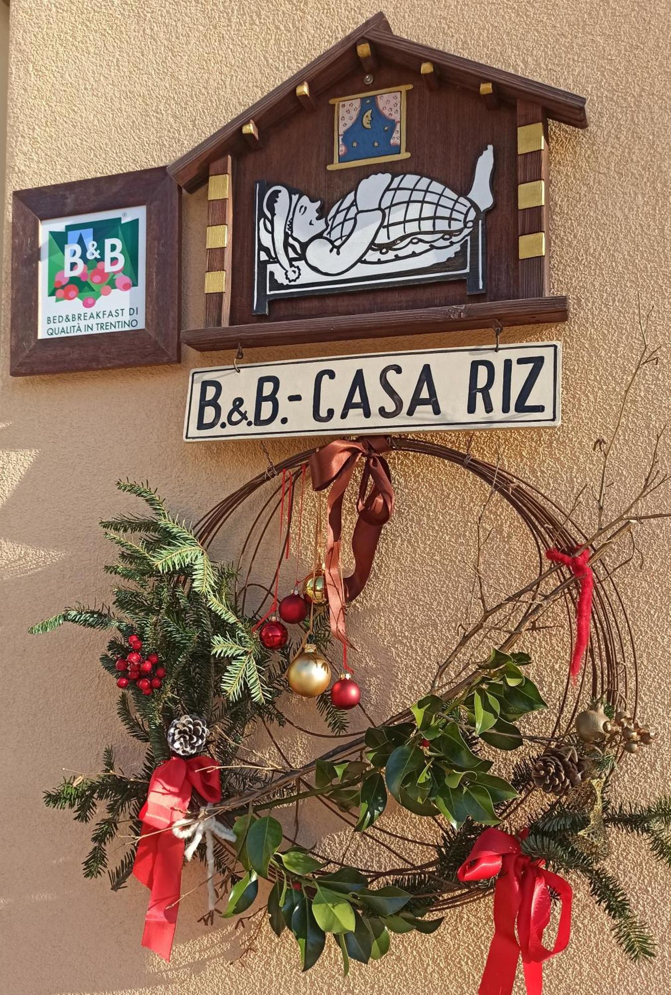 B&B Casa Riz Castello-Molina di Fiemme ภายนอก รูปภาพ