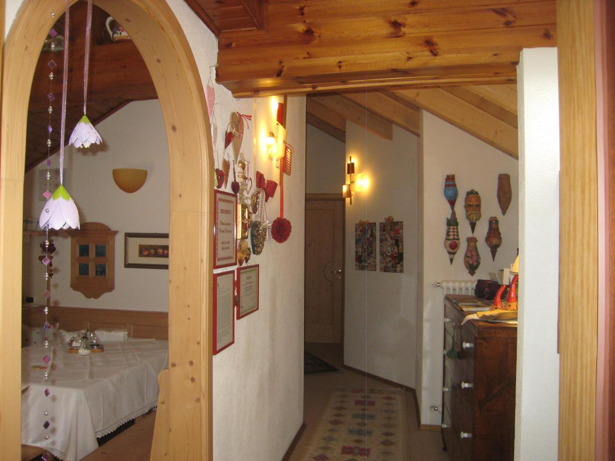 B&B Casa Riz Castello-Molina di Fiemme ภายนอก รูปภาพ